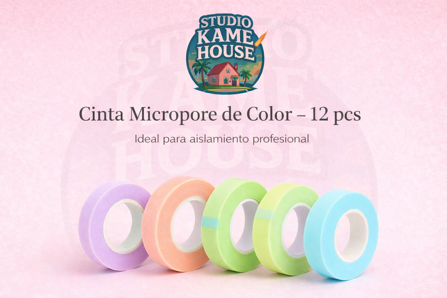 🎀 Cinta de Color – 12 pcs