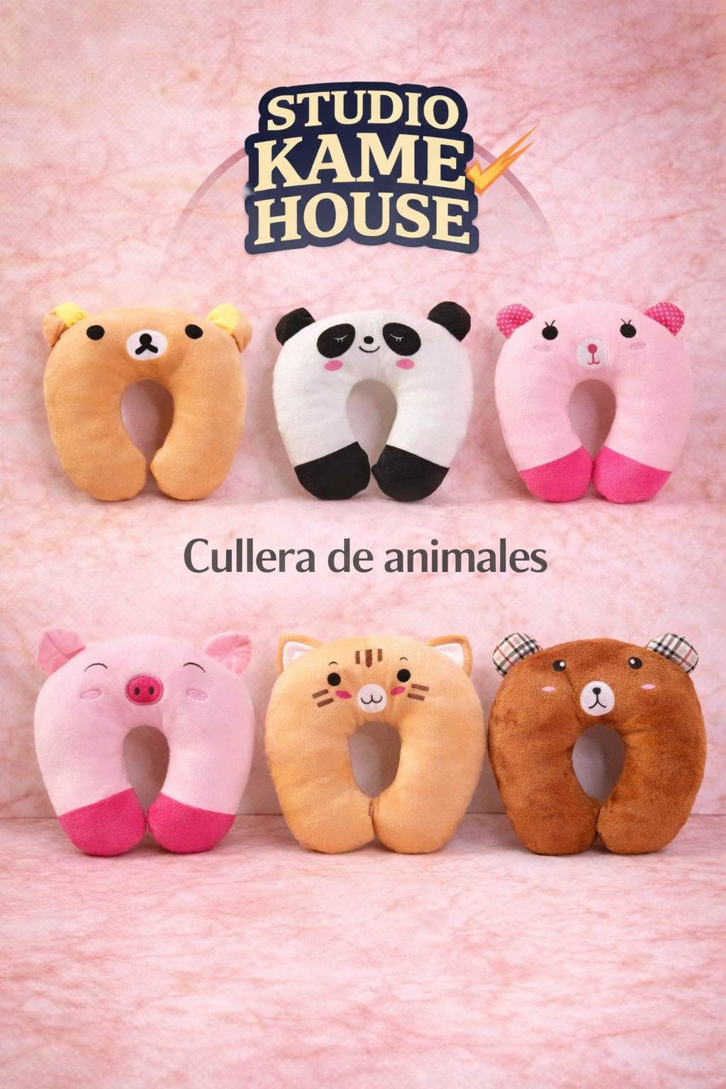 🌈 Cueyera Original de Animalitos 🐰🐶 | Set de 12
