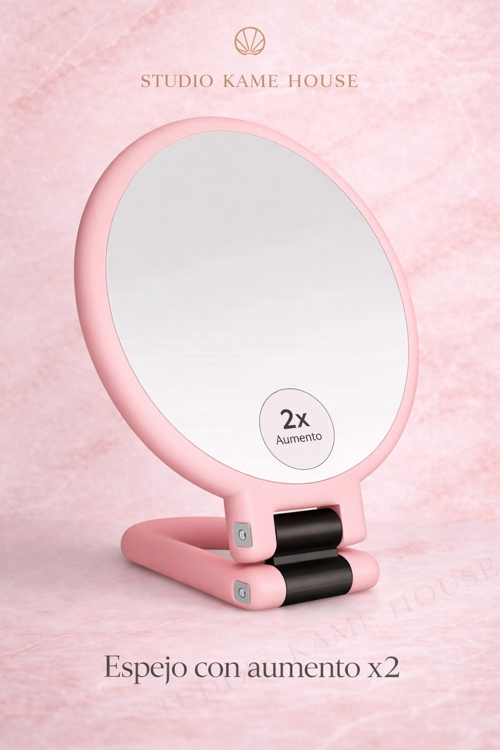 ✨ Espejo con Aumento 2X – Set de 12 Piezas