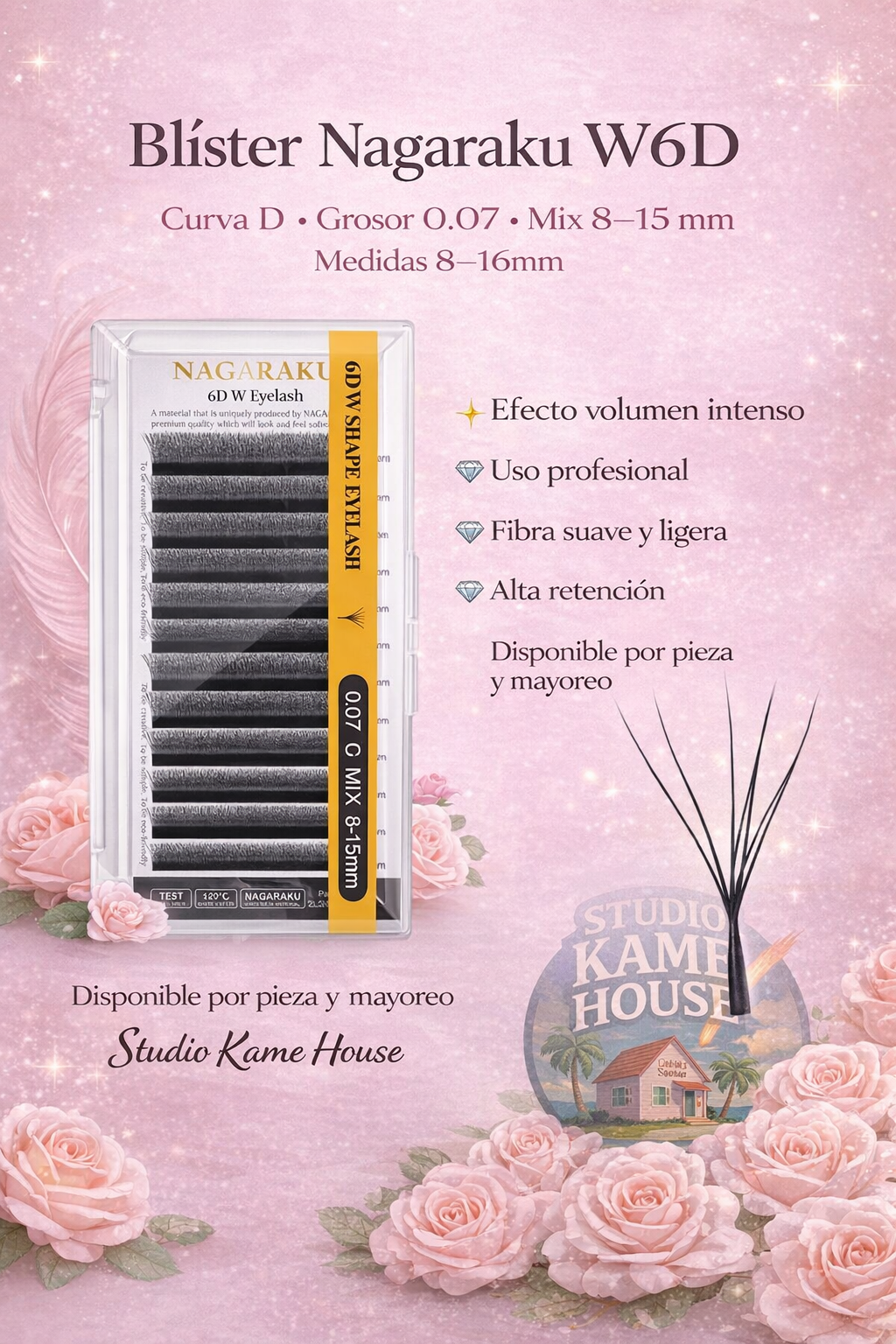 Blíster Nagaraku w6D 10pcs