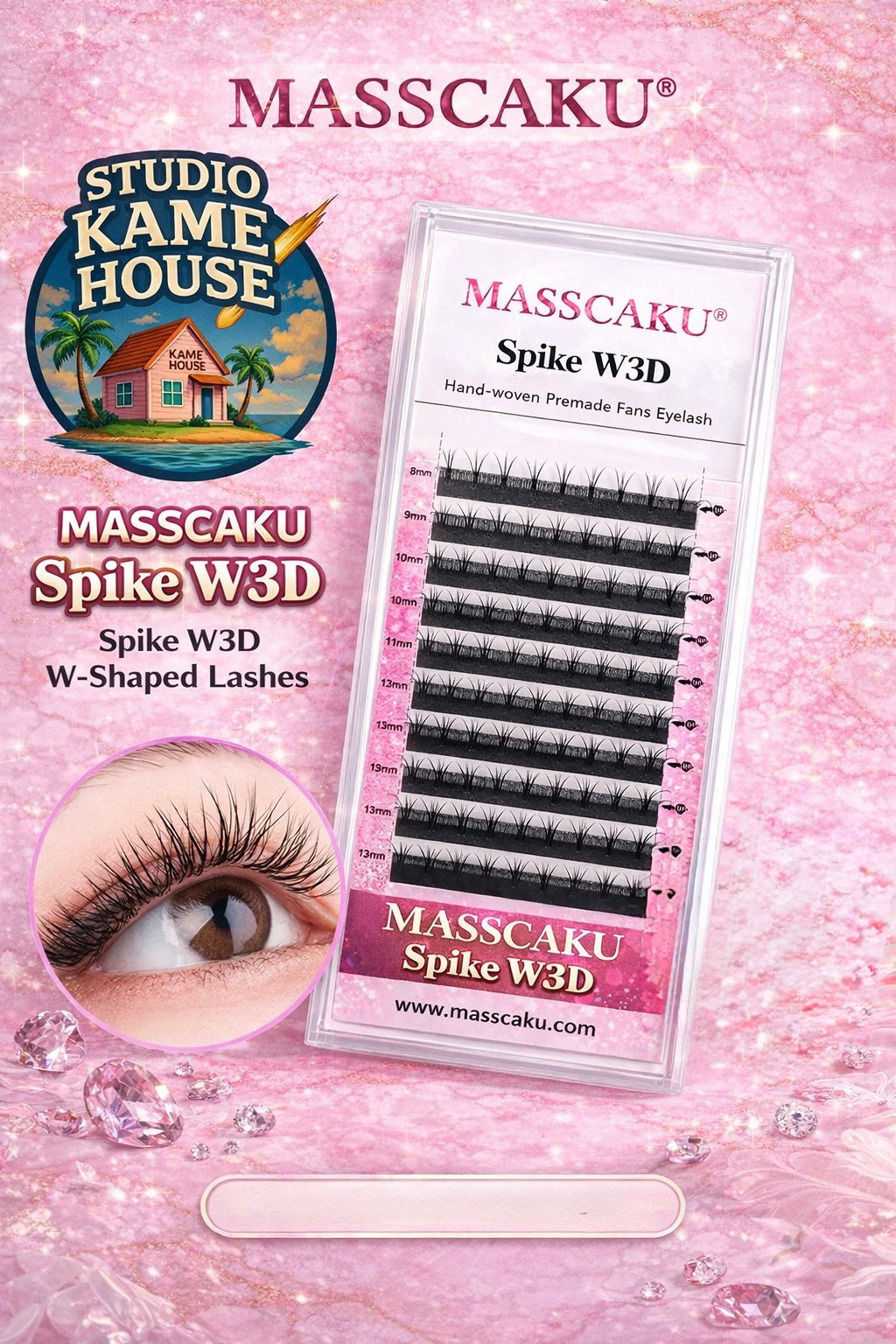 •Blíster Masscaku Spike W3D