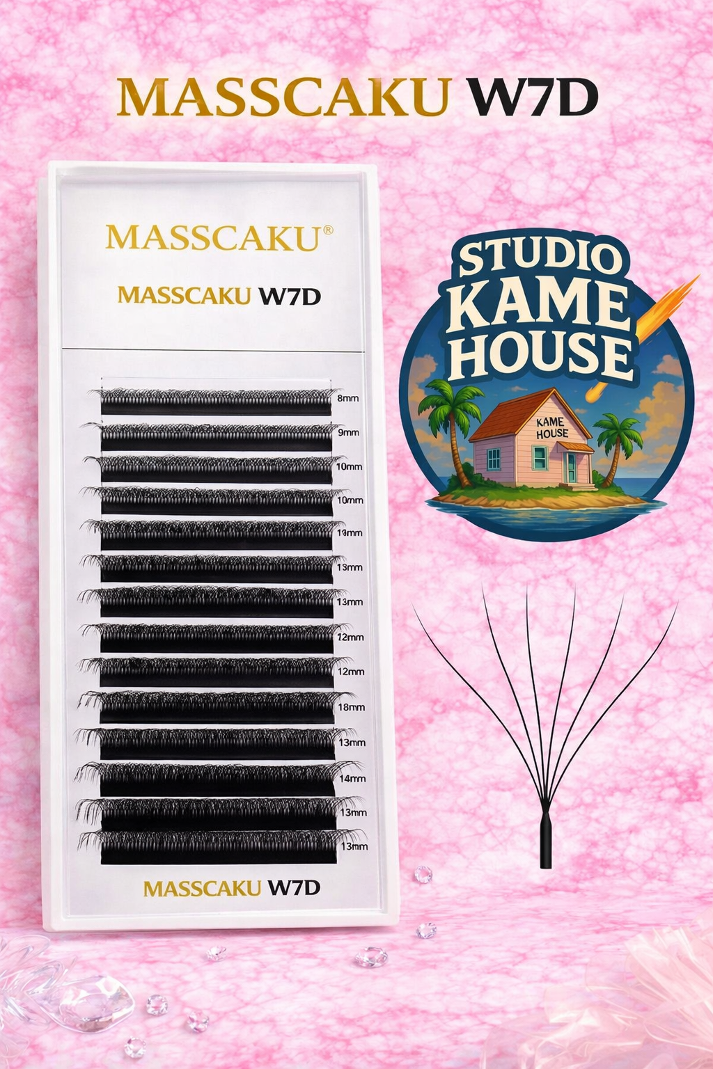 •Blíster Masscaku W7D