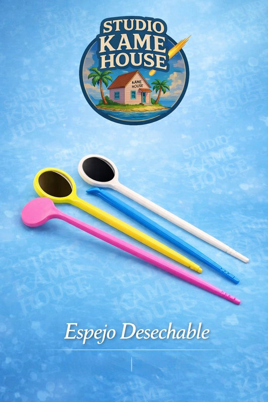 🪞 Espejo Desechable Dental – Paquete 12 piezas ✨