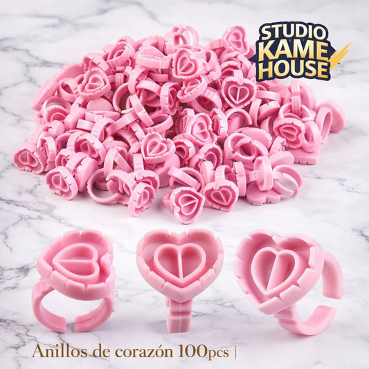 💖 Anillo de Corazón – 100 Piezas | Pack de 12