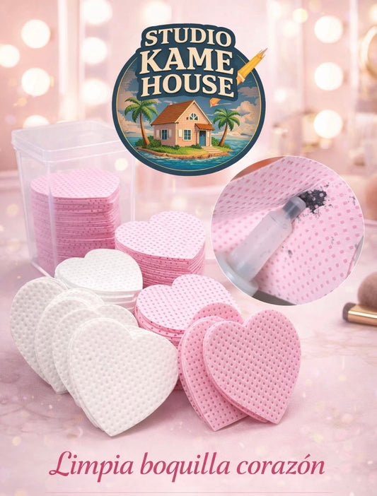 💖 Toallitas Sin Pelusa en Forma de Corazón – 200 Piezas | Pack 12