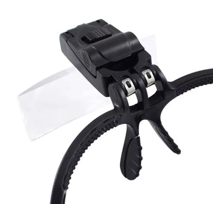 Gafas de aumento con Lupa