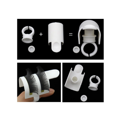 Anillo en forma de U para extensión de Pestañas